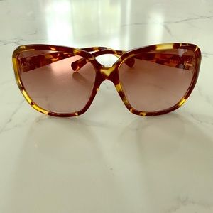 Coach Bella Tortoise Brown sunglasses